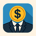 icon_software_dollar_sign_formal icon preview