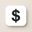 icon_software_dollar_sign_minimalist icon preview