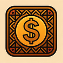 icon_software_dollar_sign_tribal icon preview