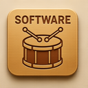 icon_software_drum_embossed icon preview