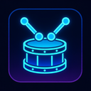 icon_software_drum_futuristic icon preview