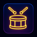 icon_software_drum_glow_effect icon preview