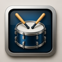 icon_software_drum_metallic icon preview