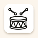 icon_software_drum_minimalist icon preview