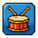 icon_software_drum_pixel_art icon preview