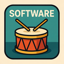 icon_software_drum_retro icon preview