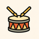 icon_software_drum_sharp_edges icon preview