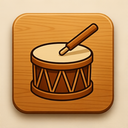 icon_software_drum_wooden icon preview