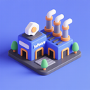 icon_software_factory_3d_isometric icon preview