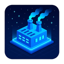 icon_software_factory_futuristic icon preview