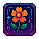 icon_software_flower_cyberpunk icon preview