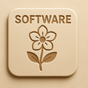 icon_software_flower_embossed icon preview