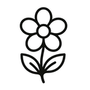icon_software_flower_outline icon preview