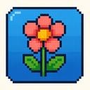 icon_software_flower_pixel_art icon preview
