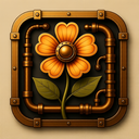 icon_software_flower_steampunk icon preview