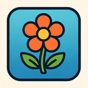 icon_software_flower_vector icon preview