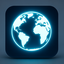 icon_software_globe_glow_effect icon preview