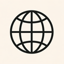 icon_software_globe_minimal_outline icon preview