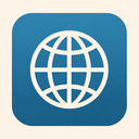 icon_software_globe_symmetrical icon preview