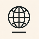 icon_software_globe_thin icon preview