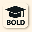 icon_software_graduation_cap_bold icon preview