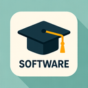 icon_software_graduation_cap_flat_design icon preview