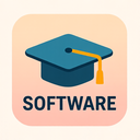 icon_software_graduation_cap_flat_pastel icon preview