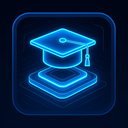 icon_software_graduation_cap_futuristic icon preview