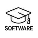 icon_software_graduation_cap_line_art icon preview