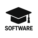 icon_software_graduation_cap_monochrome icon preview