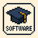 icon_software_graduation_cap_pixel_art icon preview