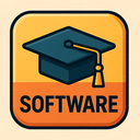 icon_software_graduation_cap_retro icon preview
