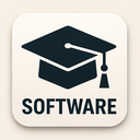 icon_software_graduation_cap_sharp_edges icon preview
