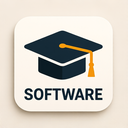 icon_software_graduation_cap_thin icon preview