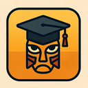 icon_software_graduation_cap_tribal icon preview