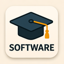 icon_software_graduation_cap_vector icon preview