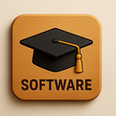 icon_software_graduation_cap_wooden icon preview