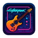 icon_software_guitar_cyberpunk icon preview