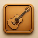 icon_software_guitar_embossed icon preview