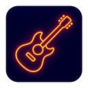 icon_software_guitar_neon icon preview