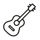 icon_software_guitar_outline icon preview