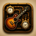 icon_software_guitar_steampunk icon preview