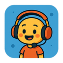 icon_software_headphones_cartoon icon preview