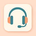 icon_software_headphones_flat_pastel icon preview