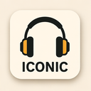 icon_software_headphones_iconic icon preview
