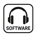 icon_software_headphones_monochrome icon preview