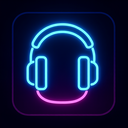 icon_software_headphones_neon icon preview