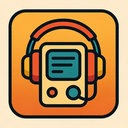 icon_software_headphones_retro icon preview