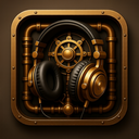 icon_software_headphones_steampunk icon preview