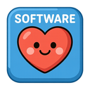 icon_software_heart_cartoon icon preview